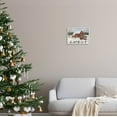 thumbnail image 2 of Stupell Industries Snowy Holiday Tree Farm Landscape Painting White Framed Art Print Wall Art, Design by Sally Swatland, 2 of 7