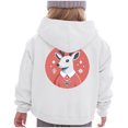 thumbnail image 6 of Staki Christmas Girls Hoodie Kids Long Sleeve Tops Hoodies Hooded Pullover Sweatshirts Christmas Hoodies Shirt(White,3-4 Years), 6 of 7