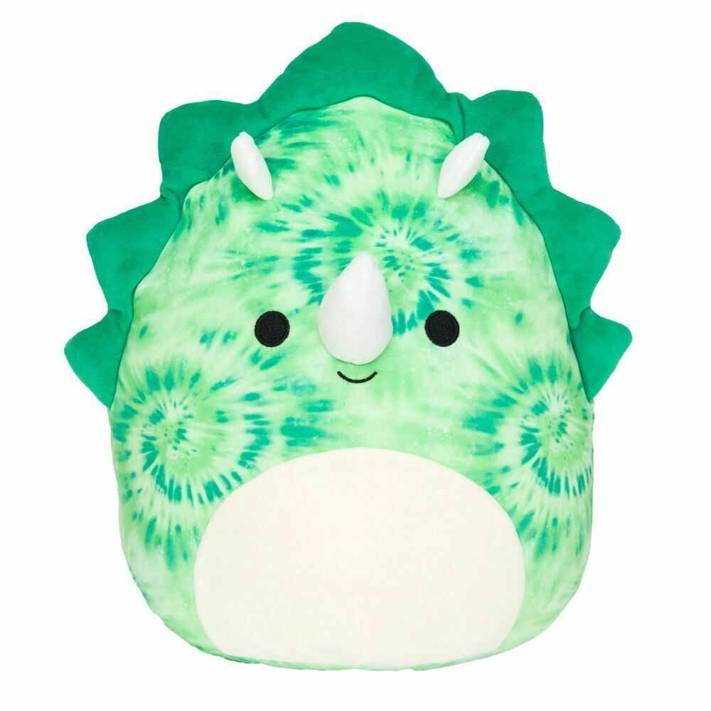 Squishmallows Kellytoy Official 8" Rocio the Green Triceratops Plush