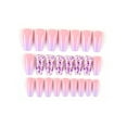 thumbnail image 1 of 28PCS Fake Nails Tips Set Different Sizes Natural French Short False Nails Tips Full Cover Acrylic Artificial Nails for Nail Salons & DIY Nail Art Tool, 1 of 9