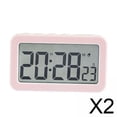 thumbnail image 1 of Reloj digital,Reloj digital ,Pantalla 12/24H Relojes de mesa de escritorio Posponer,Relojes de escritorio Operación fácil Reloj pequeño Hogar,Relojes de noche, 1 of 8