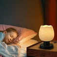 thumbnail image 4 of Small Glass Bedside Table lamp for Bedroom Nightstand Decor Gifts For Children Kids, 4 of 7