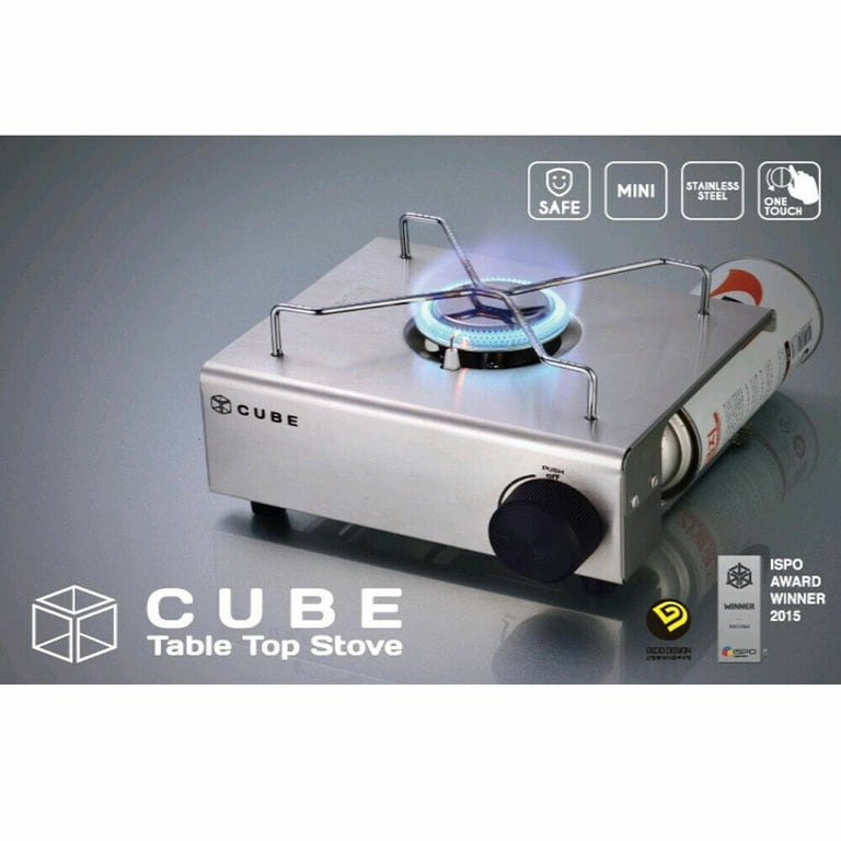 Kovea CUBE 1 Burner Butane Gas Mini Camping Stove - Walmart.com