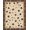 Beige Navy Terracotta, Pattern 7, variant on ODIKA 8'x10' Washable Area Rug Print Paws Scattered Prints Bones Track Themed Alfombra Para for Living Room, Under Sectional, Family , Durable, Non-Slip