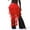 Red, variant on Belly Dance Hip Scarf Egypt Style Belt Skirt Latin Dance Tassel Wave Skirt for Outfit