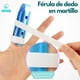 thumbnail image 4 of Férula de Dedo Tipo Sombrilla Ajustable – Aluminio con Espuma Suave – Para Dedo en Martillo, Fractura, Lesiones, Inmovilizador de Dedo Rápido, Reutilizable y Cómodo, 4 of 11