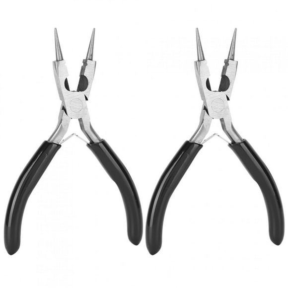 Circlip Pliers,2Pcs Round Nose Pilers Round Nose Pliers Needle Nose Pliers Compact and Lightweight