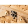 thumbnail image 5 of Small Woodchip Picnic Basket with Cover and Folding Handles, 5 of 6