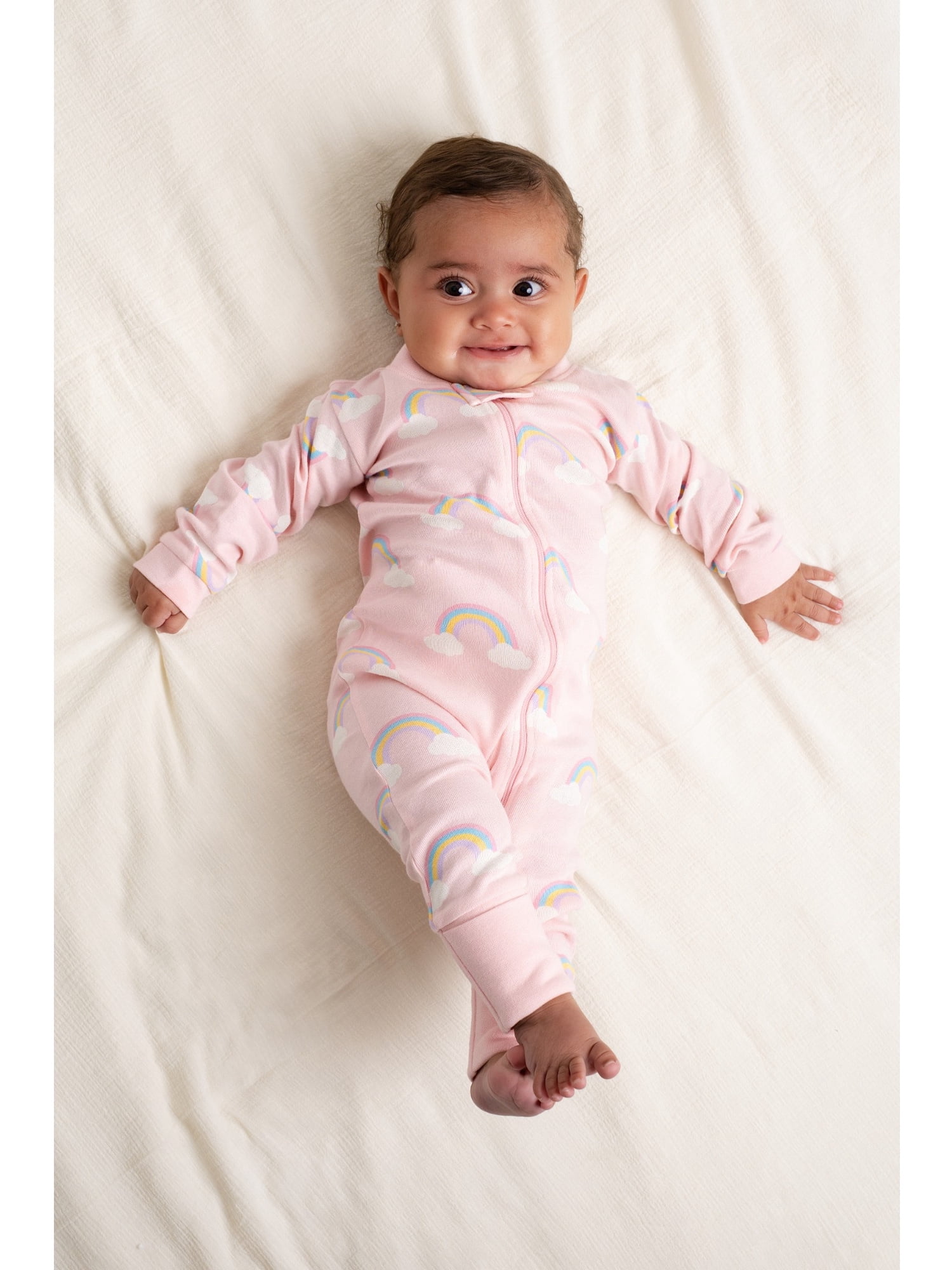 M+A by Monica + Andy, Organic Cotton One-Piece Coverall, Sizes Newborn - 18-24 Months
