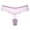 Purple, variant on Xijirk Women Thong Panties Low‑Rise Seamless No‑Show Underwear for Daily Wear and Under Tight Outfits,Purple,XXL