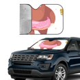 thumbnail image 3 of Kdxio Sloth with Donuts1 Print Front Windshield Sun Shade,Folding Auto Sunshade for Car Truck SUV-Small, 3 of 7