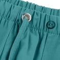 thumbnail image 7 of Men's Fashion Solid Color Slim Loose Casual Pants, Waist with Pockets Trousers for Streetwear and Daily Outings,Turquoise,2XL, 7 of 7