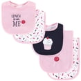 thumbnail image 1 of Conjunto de Babero y Paño para Eructos Hudson Baby Magdalenas de Algodón para Bebé Unisex, 1 of 2