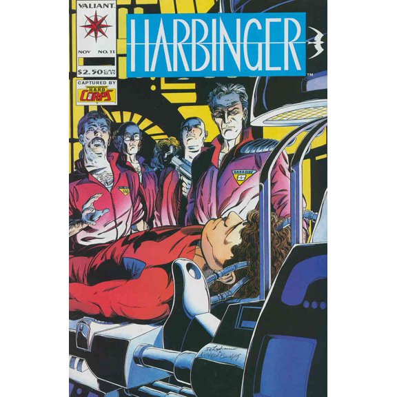 Harbinger #11 VF ; Valiant Comic Book