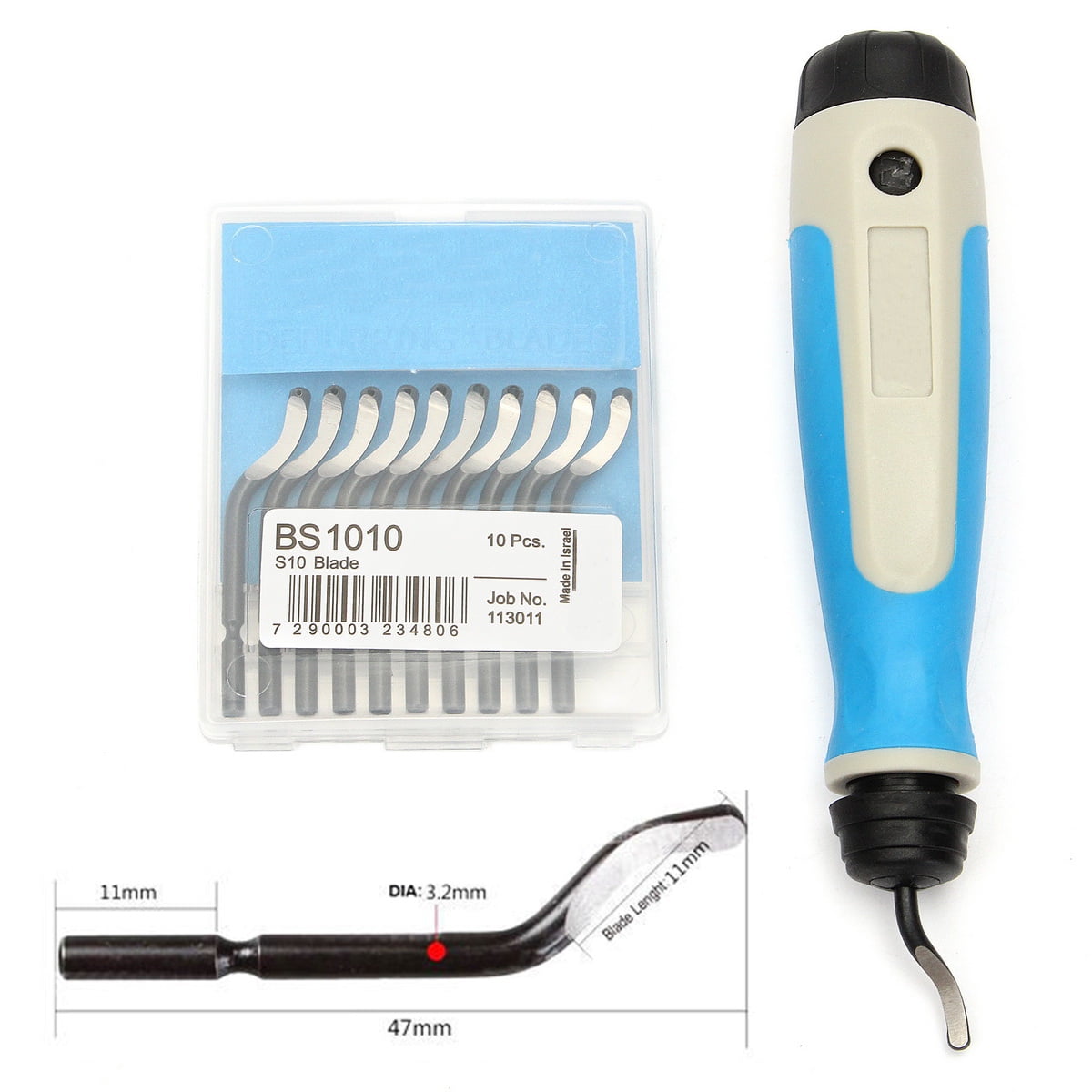 11pcs BS1010/ S10 Set NG1001 Burr Handle Hand Deburring Tool for Wood 11pcs BS1010/ S10 Set NG1001 Burr Handle Hand Deburring Tool for Wood