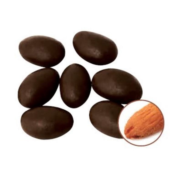60% DARK CHOCOLATE ALMONDS