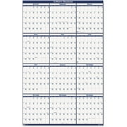 House of Doolittle Poster Style Reversible/Erasable Yearly Wall Calendar, 32" x 48", 2014