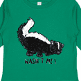 thumbnail image 4 of Inktastic Animals Cute Skunk Wasn't Me Boys or Girls Long Sleeve Toddler T-Shirt, 4 of 5
