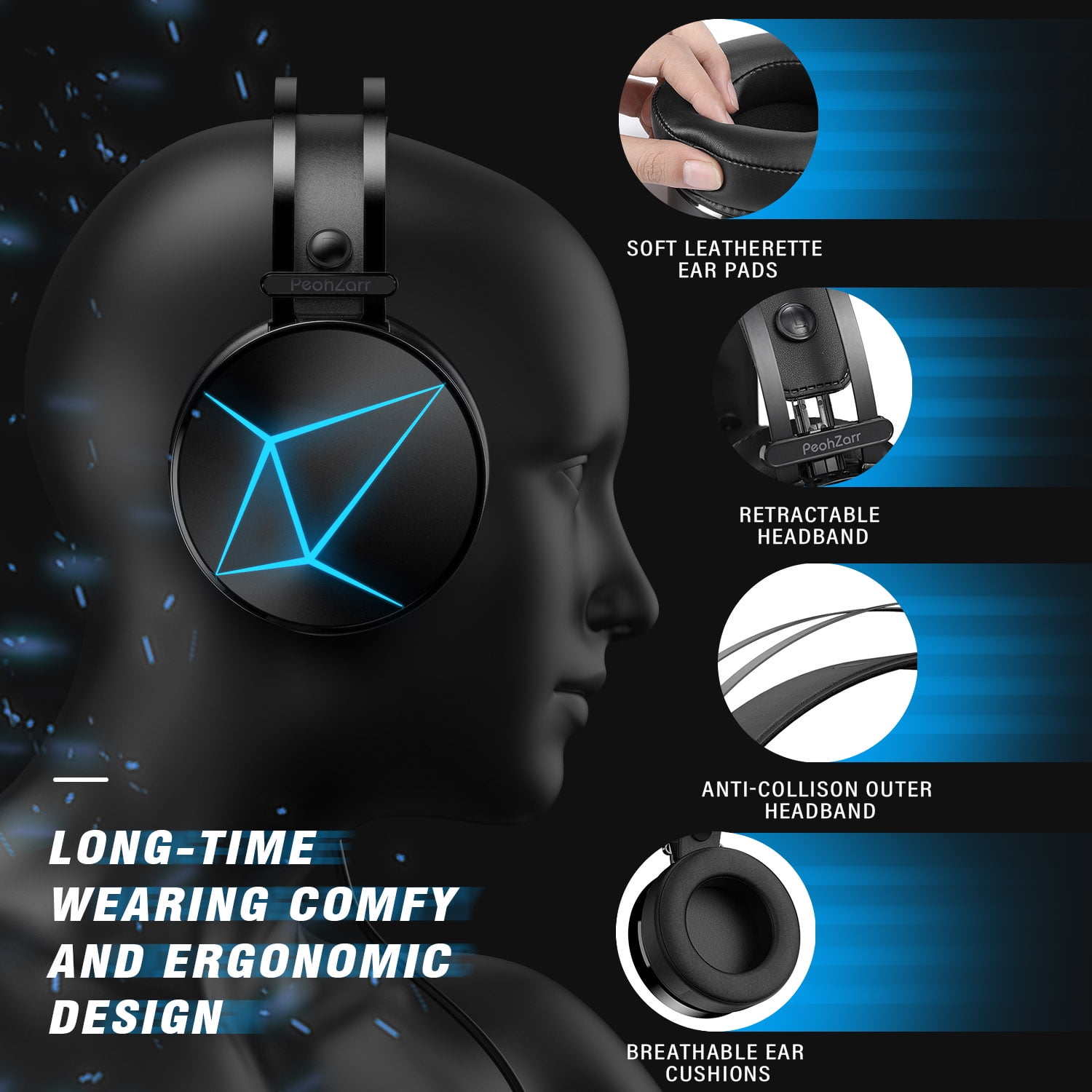 Peohzarr gaming headset sale