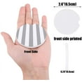 thumbnail image 2 of FMSHPON Simple Gray and White Stripes Set of 6 Car Coaster for Drinks, Absorbent Ceramic Stone Coasters Cup Mat with Cork Base for Home Kitchen Room Coffee Table Bar Decor, 2 of 5