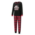 thumbnail image 3 of DuAnyozu Matching Family Christmas Pajamas Set Women Men Holiday Sleepwear Soft Nightwear Xmas Pjs Clothes Kid, 3 of 9