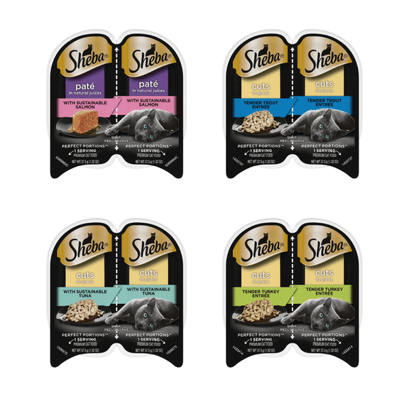 Sheba Whisker Wonderland – 12 Variety Pack
