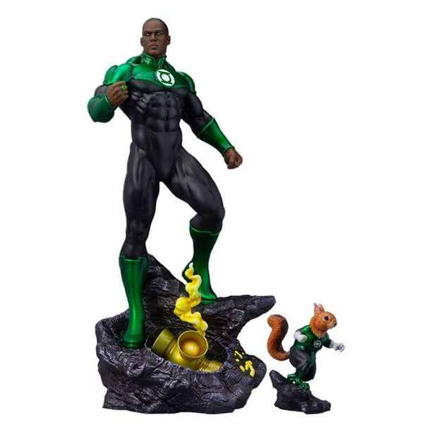 Estatua Coleccionable Tweeterhead Maquette 1/6 de Escala DC Green Lantern (John Stewart) Tweeterhead MAQUETTE