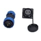 thumbnail image 4 of Conector impermeable cuadrado 4 agujeros IP68 toma de corriente de aviación 380V 45A para Cable SP28, 4 of 8