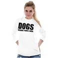 thumbnail image 4 of Anti Social Dog Lover Pet Puppy Owner Long Sleeve TShirt Men Women Brisco Brands S, 4 of 6