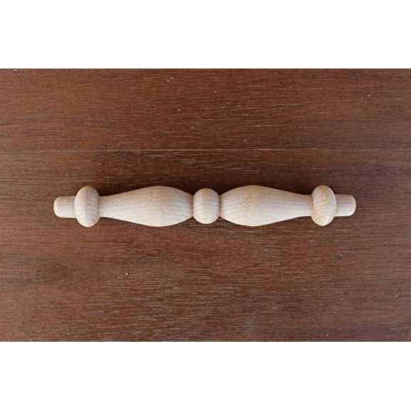 WOODNSHOP Spindle Birch Wood1/2 X 3 1/2PKG 100