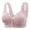Grey, variant on Women's Comfortable Front Button Without Steel Rings Large Size Back Without Marks Without Steel Rings Large Chest Show Small Bra Bras Strapless Backless Bra Compression Bras for Women Bra Pack for