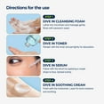 thumbnail image 3 of Torriden DIVE IN Trial Kit | Hyaluronic Acid Infused Daily Skincare Kit - 4 Step Regimen with Foam Cleanser, Facial Toner, Serum, and Cream | Korean Skin Care Set, 3 of 9