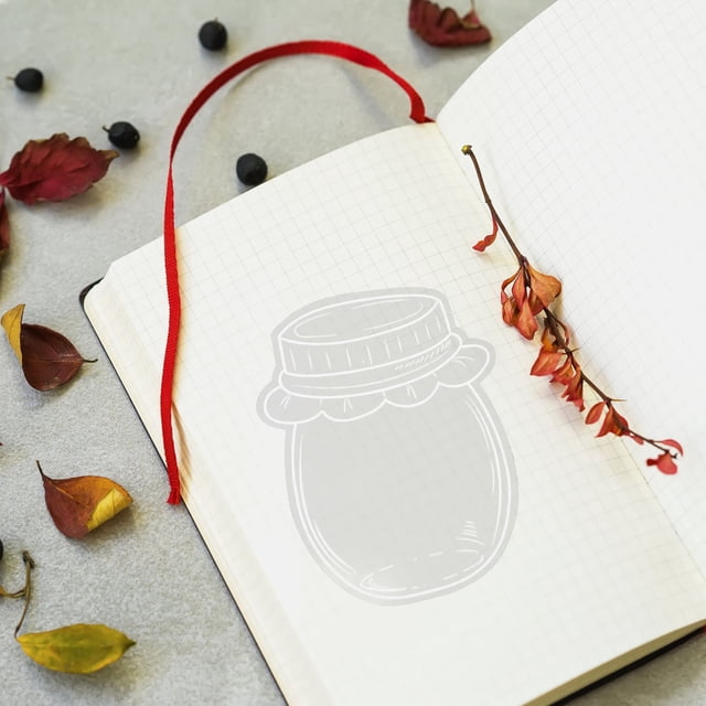 Houderco 20Ud Marcapáginas Transparentes Con Flores Para Uso Diario Y Regalos Artesanales Exclusivos