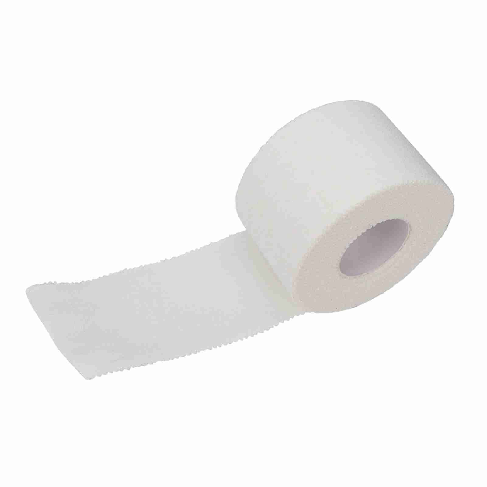 NFTIGB White Picot Edge Sports Tape First Aid Strap Band Finger Ankle Care Bandage Tape (1.5 in x 359.8 in / 3.8 cm x 9.14 m)[cite: 1]