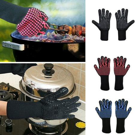 Extreme Heat Resistant Gloves BBQ Oven Grilling Cooking Gloves (Best Grill Deals 2019)