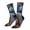 2 Black-2, variant on Rainbow Astronaut Space Landscape Print Adult Socks for Men & Women,Calf Socks, Ankle Socks,Boots Socks,Breathable Casual Sock,Unisex Crew Socks