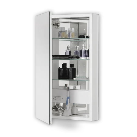 Robern Plm1630ble Pl 15 X 30 Frameless Medicine Cabinet Left