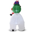 thumbnail image 2 of Cateissary Navidad iluminada vacaciones inflable Papá Noel césped al aire libre patio fiesta decoración rústica niños accesorios artesanales Kits de decoración para fiestas, 2 of 6
