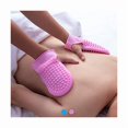 thumbnail image 1 of wonima11 Professional Massage Mitts, Silicone Body Exfoliating Gloves, Two-sided Gentle Skin Care Tool, Anti Cellulite Lymphatic Drainage, Back Scrubber (pink), 1 of 1