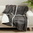thumbnail image 4 of Artisan Patchwork Leather Throw, 4 of 4