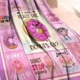 thumbnail image 3 of Yibo Cookies Blanket Flannel Soft and Comfortable Anti-static Bed Sofa Blanket, 3 of 7