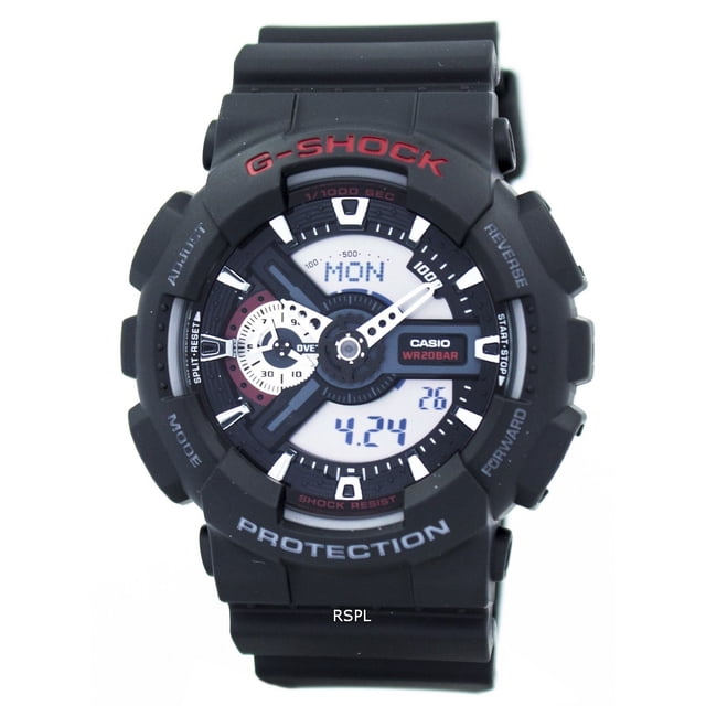 Casio G-Shock World Time Analog Digital GA-110-1A GA110-1A Men's Watch