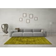 thumbnail image 3 of Ahgly Company Indoor Rectangle Persian Yellow Traditional Area Rugs, 5' x 7', 3 of 4