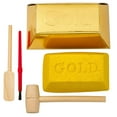 thumbnail image 2 of GOLD BRICK DIG OUT - 8.25" MINING KIT  SCIENCE EXPLORATION KIT  EXCAVATING GOLD KIT  GEOLOGIST TO BE KIT, 2 of 5