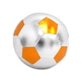 thumbnail image 4 of koolsoo 25cm Inflatable Soccer Ball Glossy Training for Club Competition Sports Gift Orange, 4 of 9