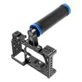 thumbnail image 1 of Tignapoo Compact Aluminum Alloy Camera Cage with Top Handle for Sony A6300/A6000, Blue (8045) - Enhanced Mounting Options & Durable Design, 1 of 6