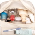thumbnail image 4 of Neceser colgante Narwey, organizador de maquillaje de viaje, color beige, 4 of 7