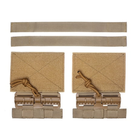 

Feiona Tactical Quick Release Buckle SetSingle Point Molle Buckle Set With Hook And Loop Fastener For JPC CPC NCP XPC VEST