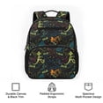 thumbnail image 6 of KUIFORTI Dinosaur Skull Toddler Backpack Boys Kids School Bag with Side Pockets Adjustable Straps Lightweight for Preschool Kindergarten Back to School Gifts, 6 of 7