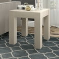 thumbnail image 3 of Evelyn&Zoe Langston 22" Wide Square Side Table, Alder White, 3 of 7